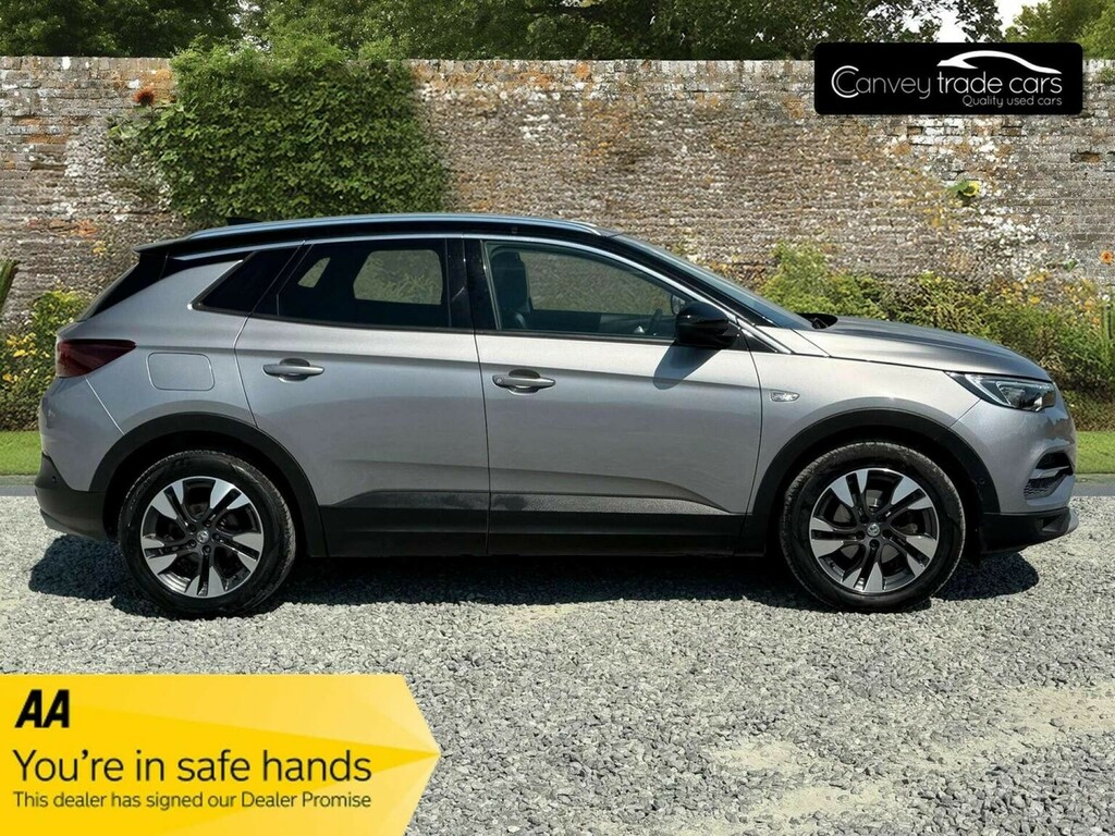 Vauxhall Grandland X Suv 1.2 Turbo Sri Nav Euro 6 Ss 2020 DS20FPN Grey #4