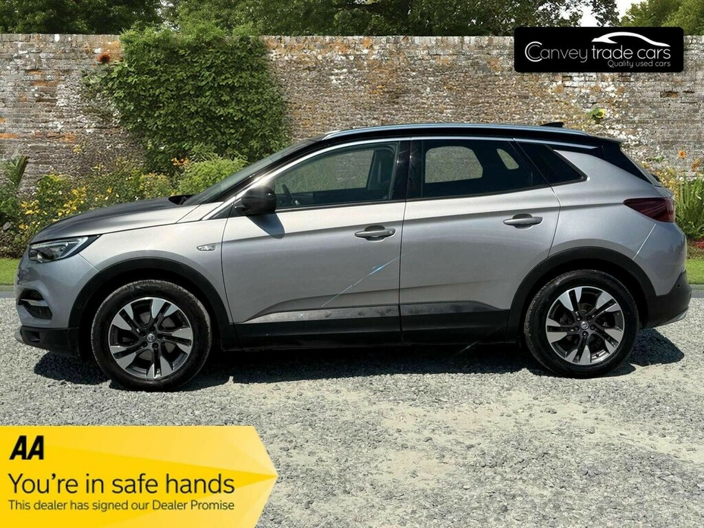 Vauxhall Grandland X Suv 1.2 Turbo Sri Nav Euro 6 Ss 2020 DS20FPN Grey #3