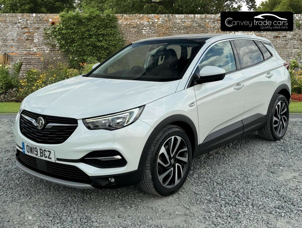 Vauxhall Grandland X Suv 1.2 Turbo Elite Nav Euro 6 Ss 201 OW19BCZ White #5