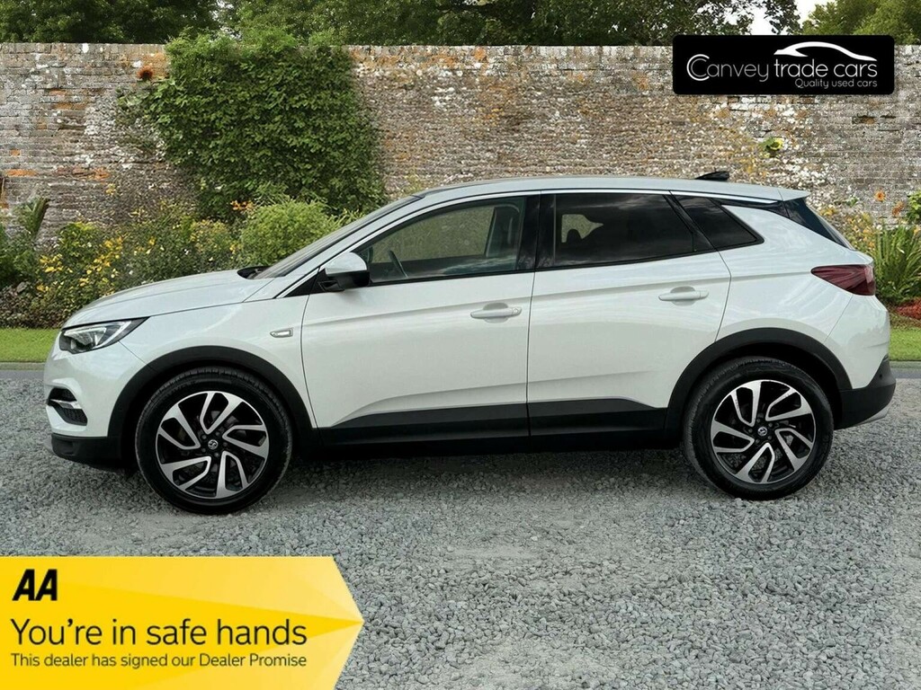 Vauxhall Grandland X Suv 1.2 Turbo Elite Nav Euro 6 Ss 201 OW19BCZ White #3