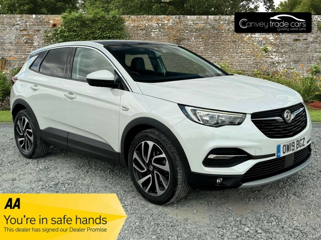 Vauxhall Grandland X Suv 1.2 Turbo Elite Nav Euro 6 Ss 201 OW19BCZ White