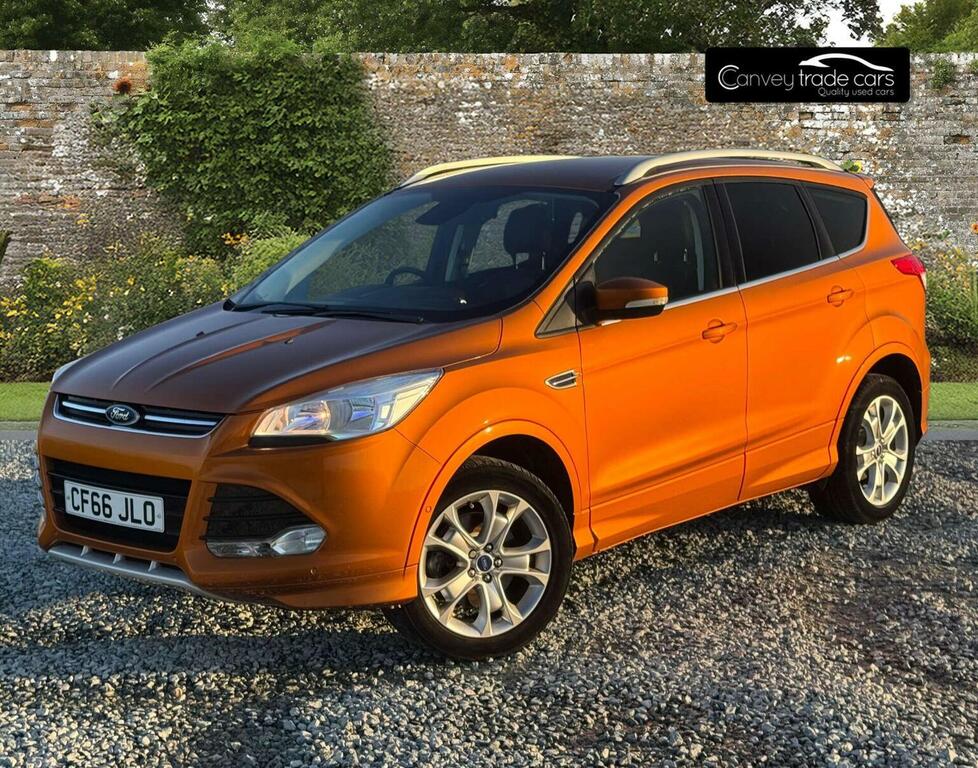Ford Kuga 2.0 Tdci Titanium Sport Awd Euro 6 Ss Orange #5