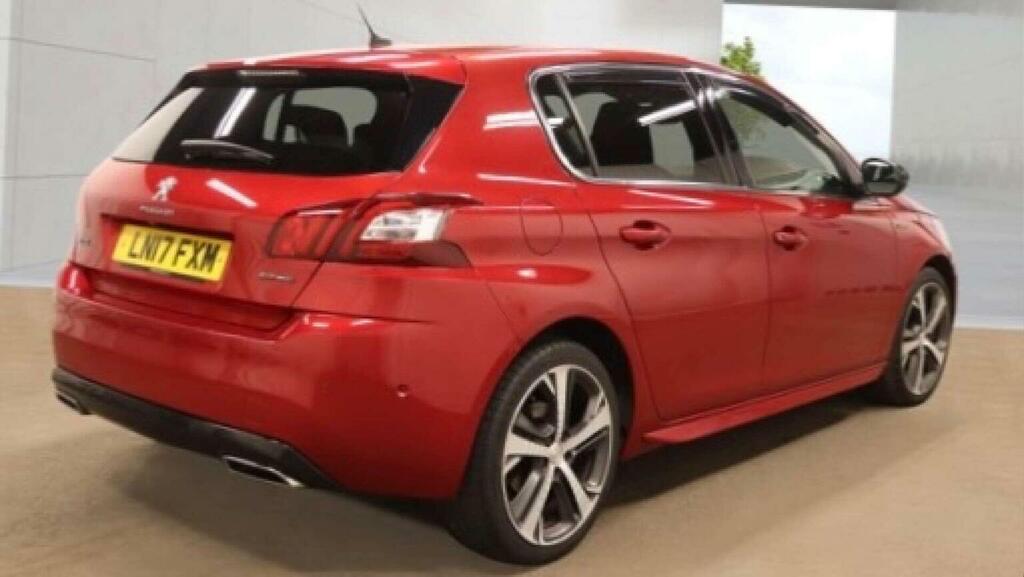 Peugeot 308 1.6 Bluehdi Gt Line Euro 6 Ss Red #4