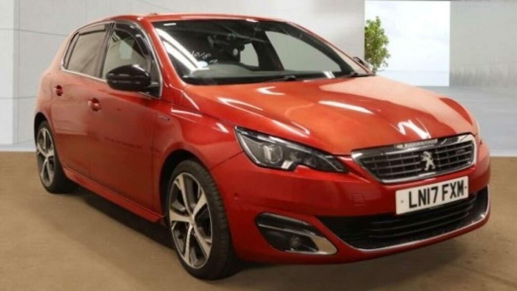 Peugeot 308 1.6 Bluehdi Gt Line Euro 6 Ss Red