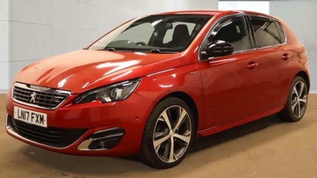 Peugeot 308 1.6 Bluehdi Gt Line Euro 6 Ss Red #3
