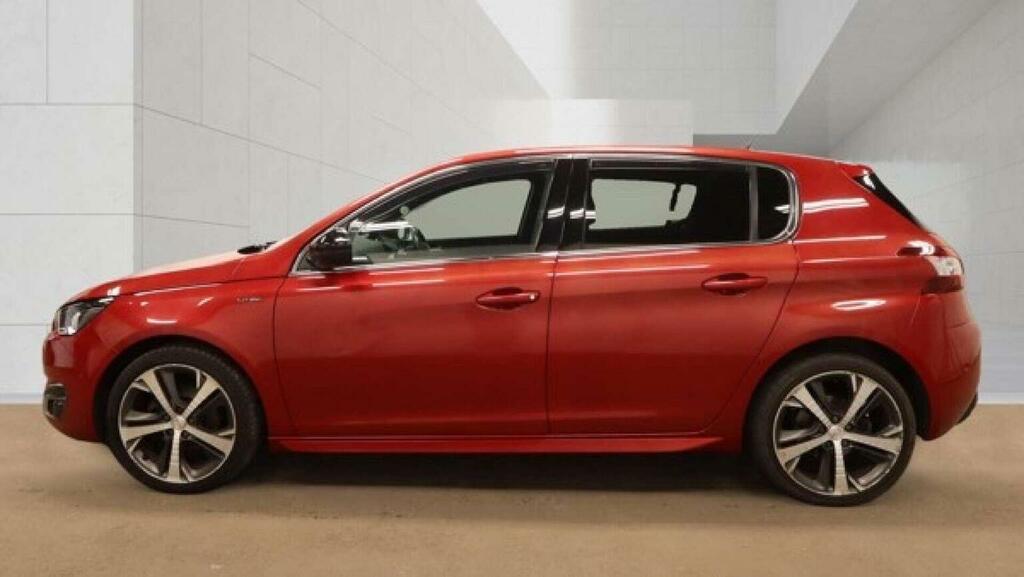 Peugeot 308 1.6 Bluehdi Gt Line Euro 6 Ss Red #5