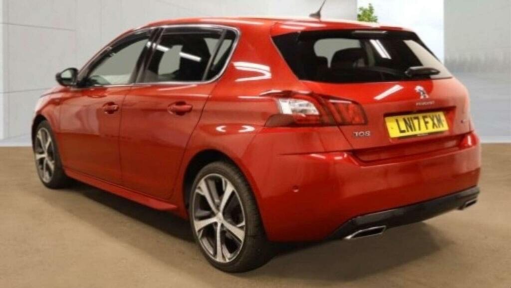 Peugeot 308 1.6 Bluehdi Gt Line Euro 6 Ss Red #2