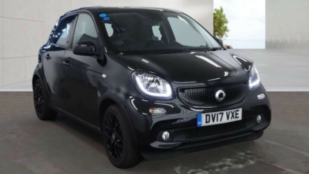 Smart Forfour Hatchback 0.9T Prime Sport Premium Plus Twinamic Black