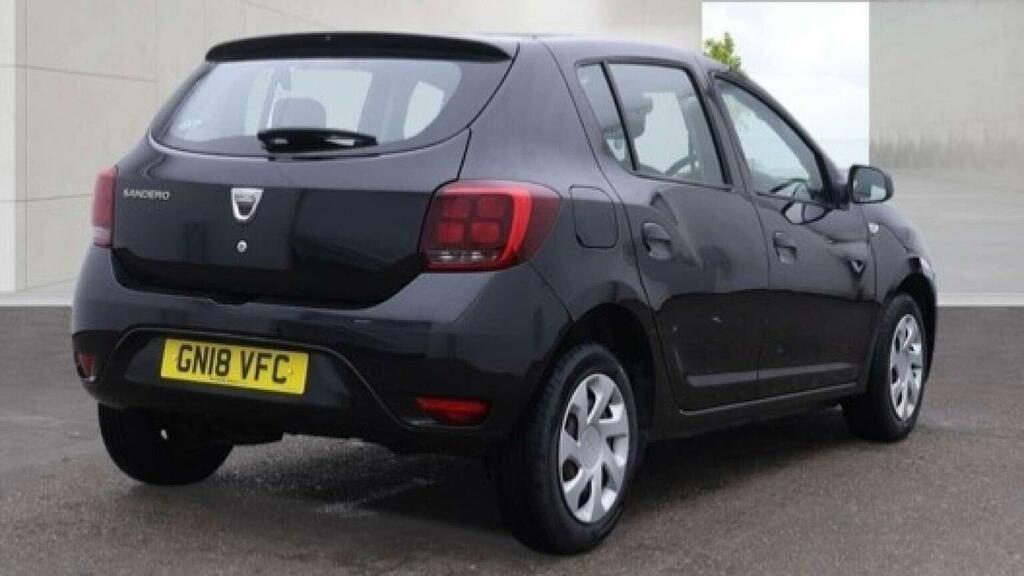 Dacia Sandero 1.0 Sce Ambiance Euro 6 Black #4