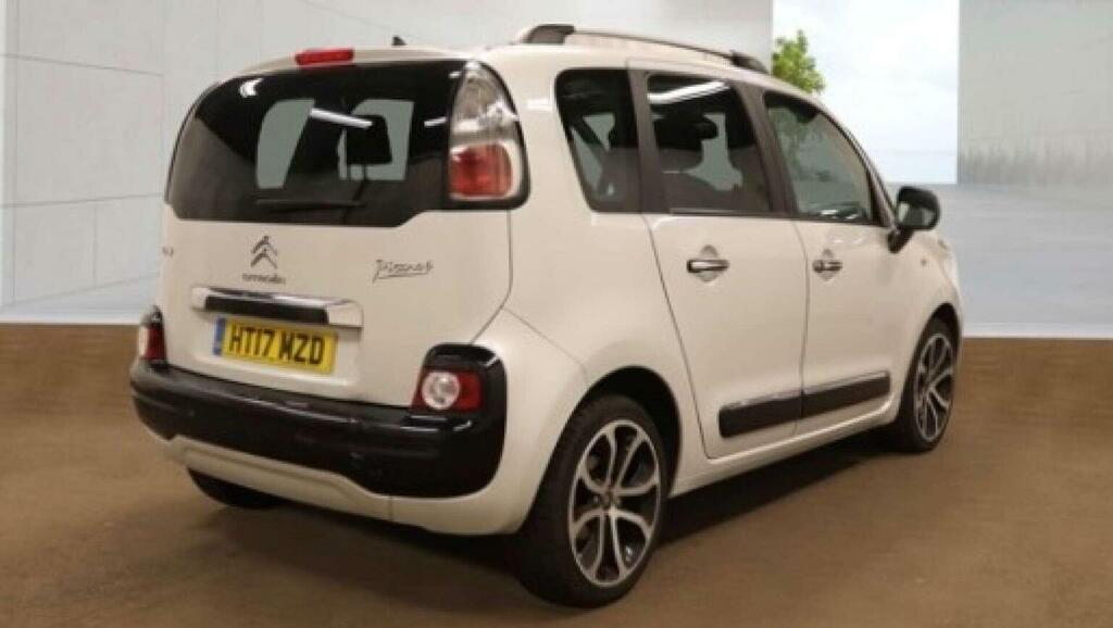Citroen C3 Picasso 1.2 Puretech Platinum Euro 6 HT17MZD White #4