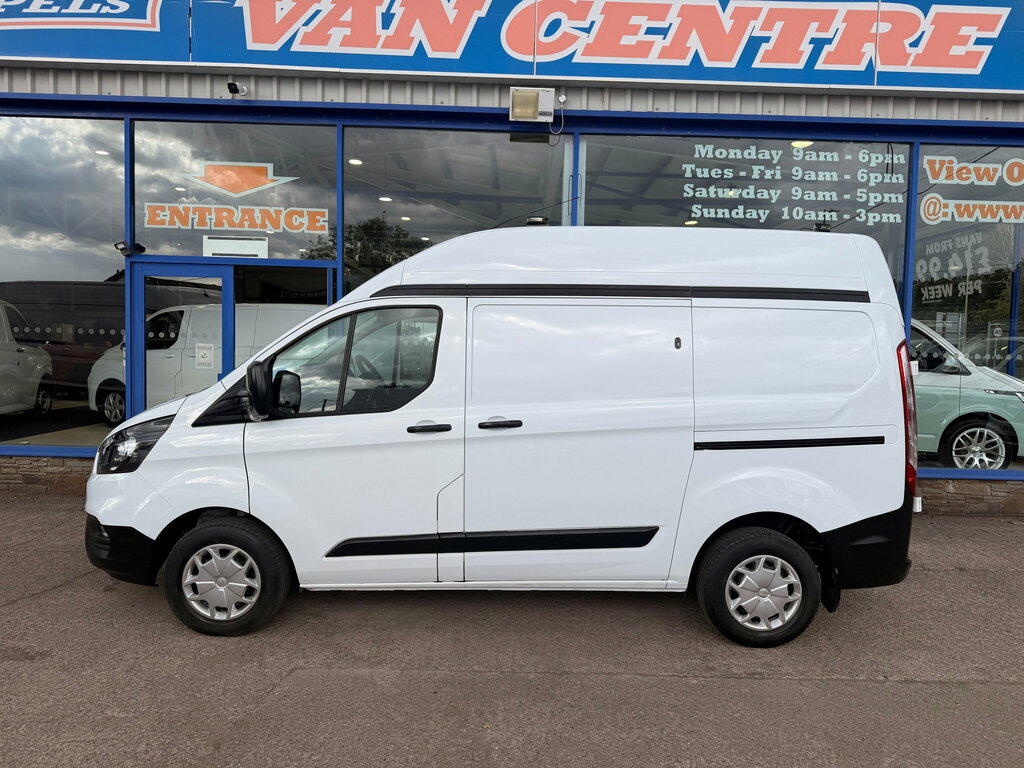 Ford Transit Custom 2.0 300 Ecoblue Leader Panel Van YT20UOU White #3