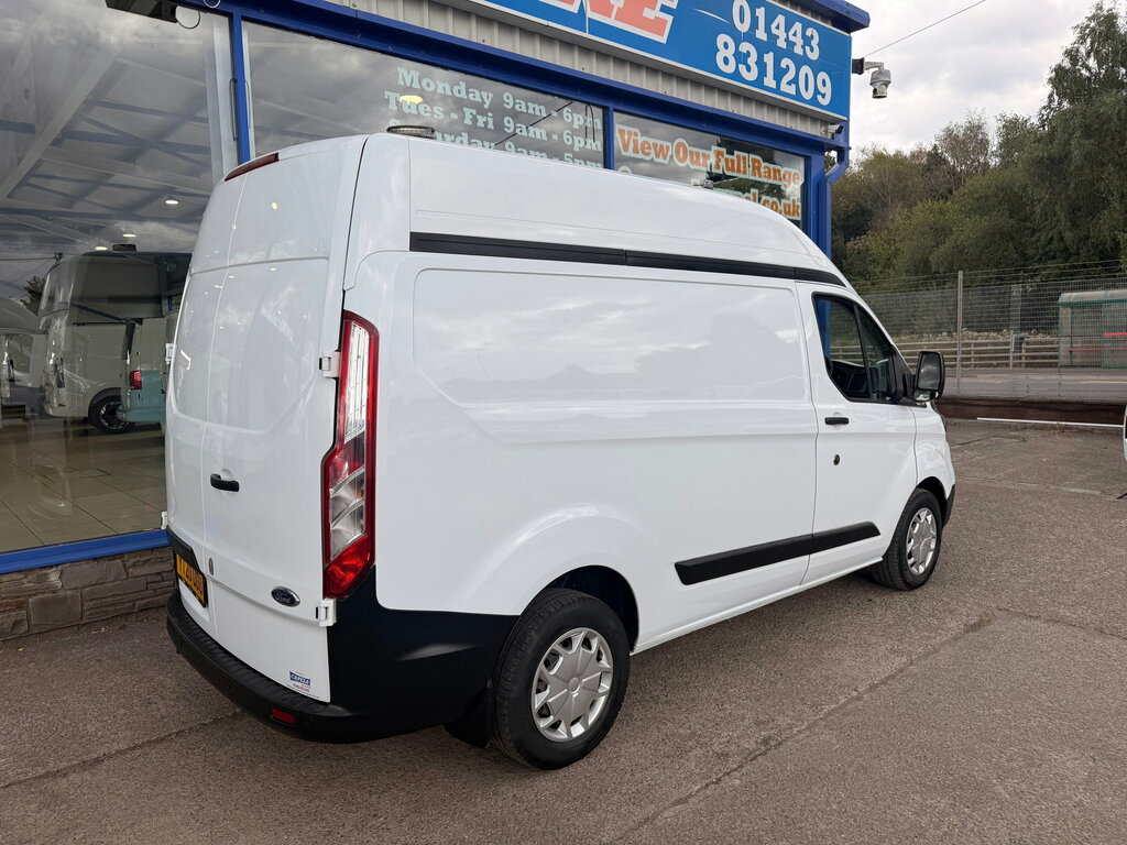 Ford Transit Custom 2.0 300 Ecoblue Leader Panel Van YT20UOU White #6