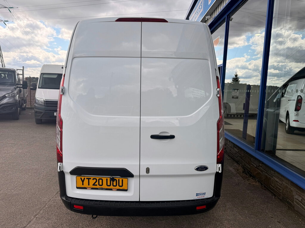 Ford Transit Custom 2.0 300 Ecoblue Leader Panel Van YT20UOU White #5