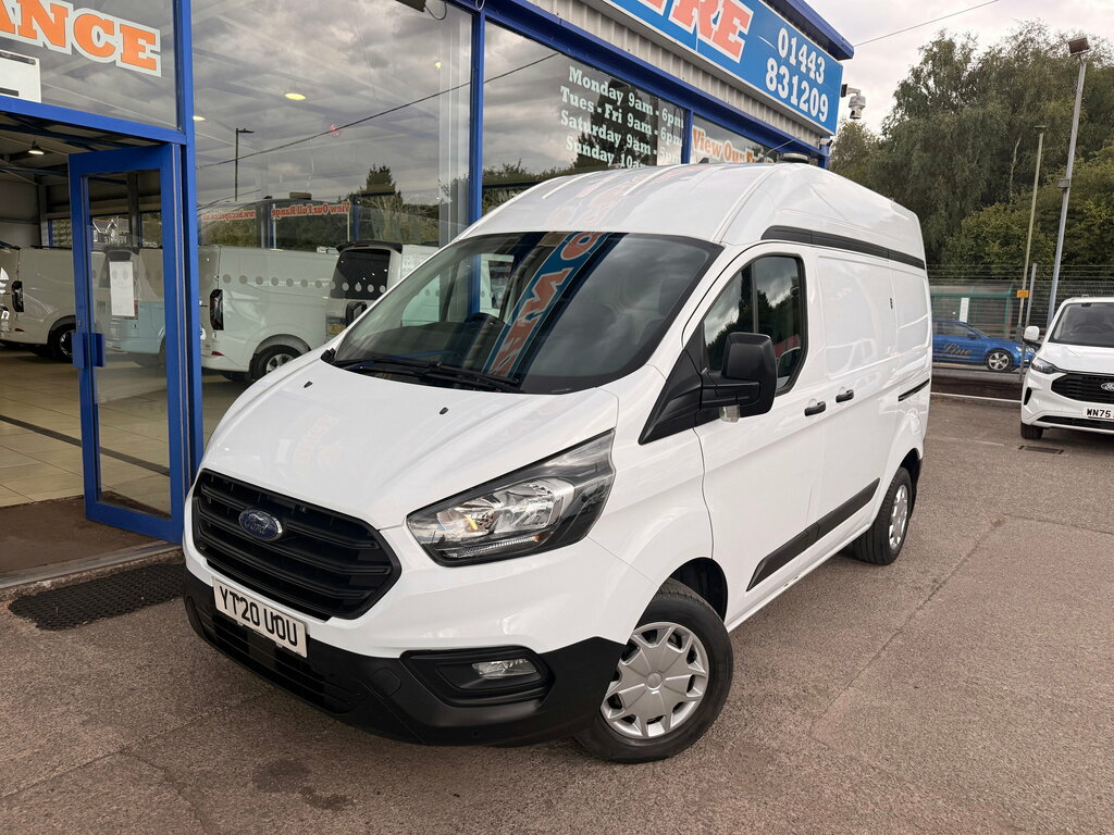 Ford Transit Custom 2.0 300 Ecoblue Leader Panel Van White