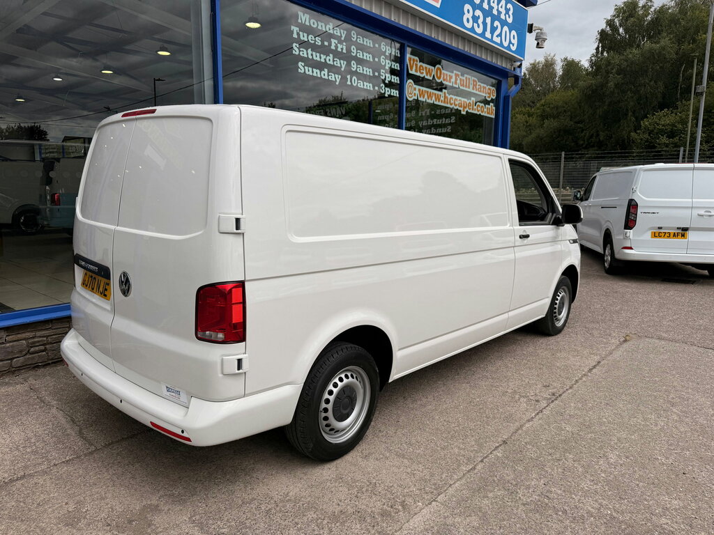 Volkswagen Transporter 2.0 Tdi T30 Startline Panel Van White #6