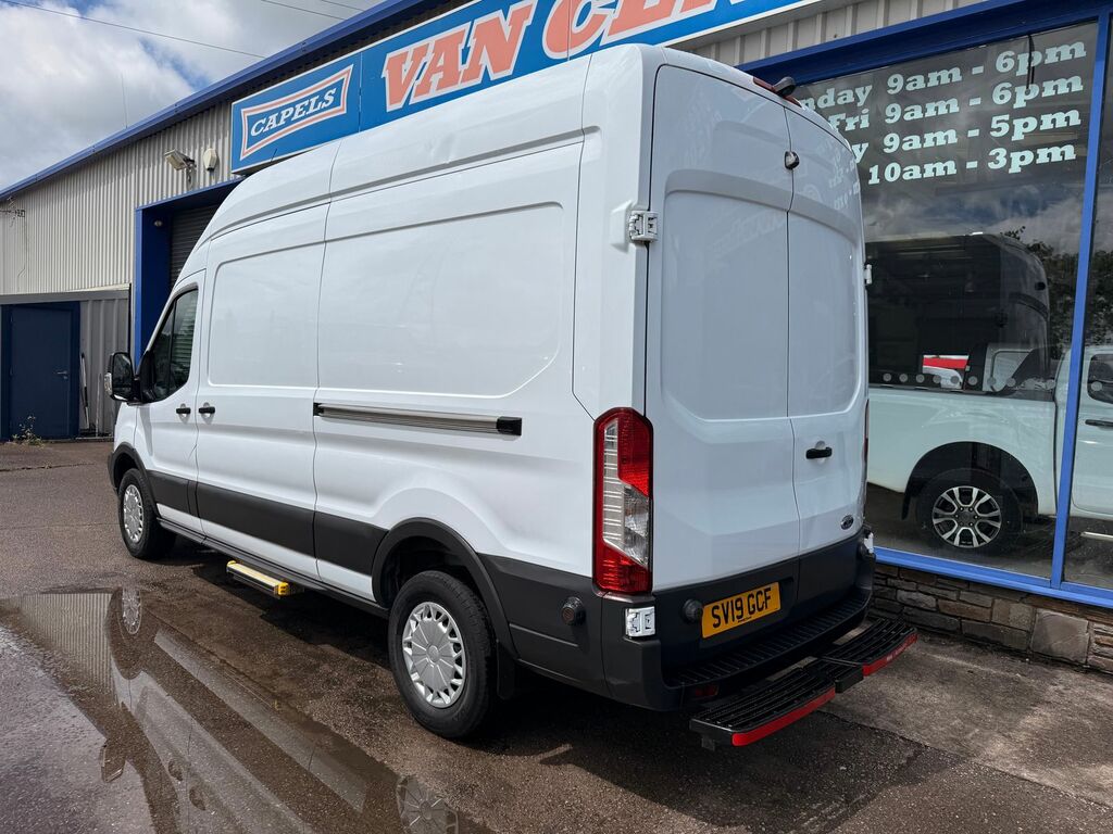 Ford Transit Custom 2.0 350 Ecoblue Panel Van Rwd L3 White #4