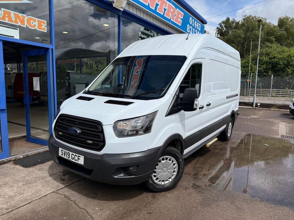 Ford Transit Custom 2.0 350 Ecoblue Panel Van Rwd L3 White