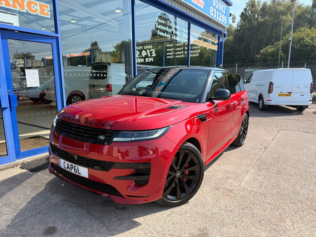 Land Rover Range Rover Sport 3.0 D350 Mhev First Edition Suv 4W Red