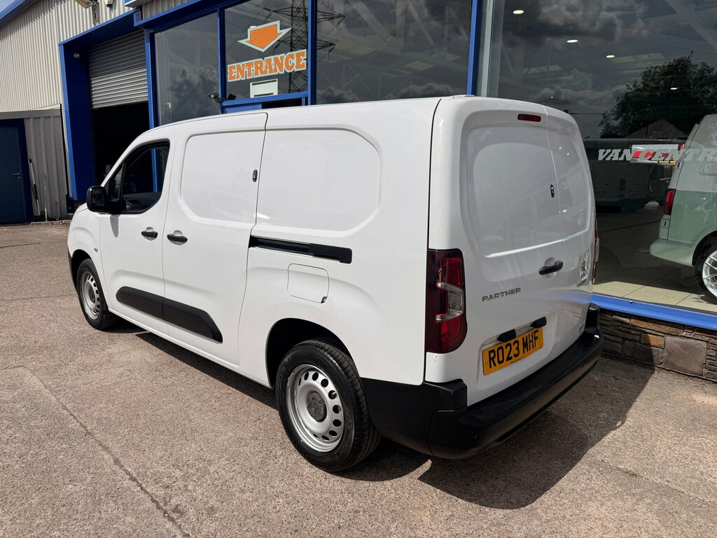 Peugeot Partner 1.5 Bluehdi 950 Professional Premium Long Panel White #4