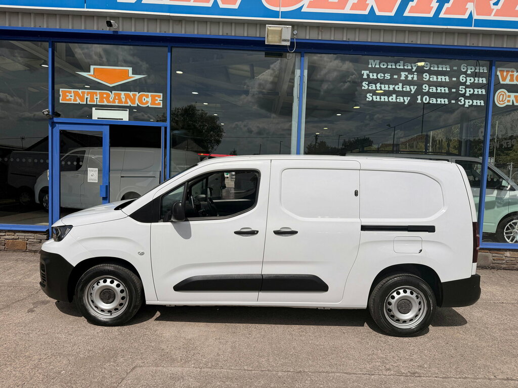 Peugeot Partner 1.5 Bluehdi 950 Professional Premium Long Panel White #3