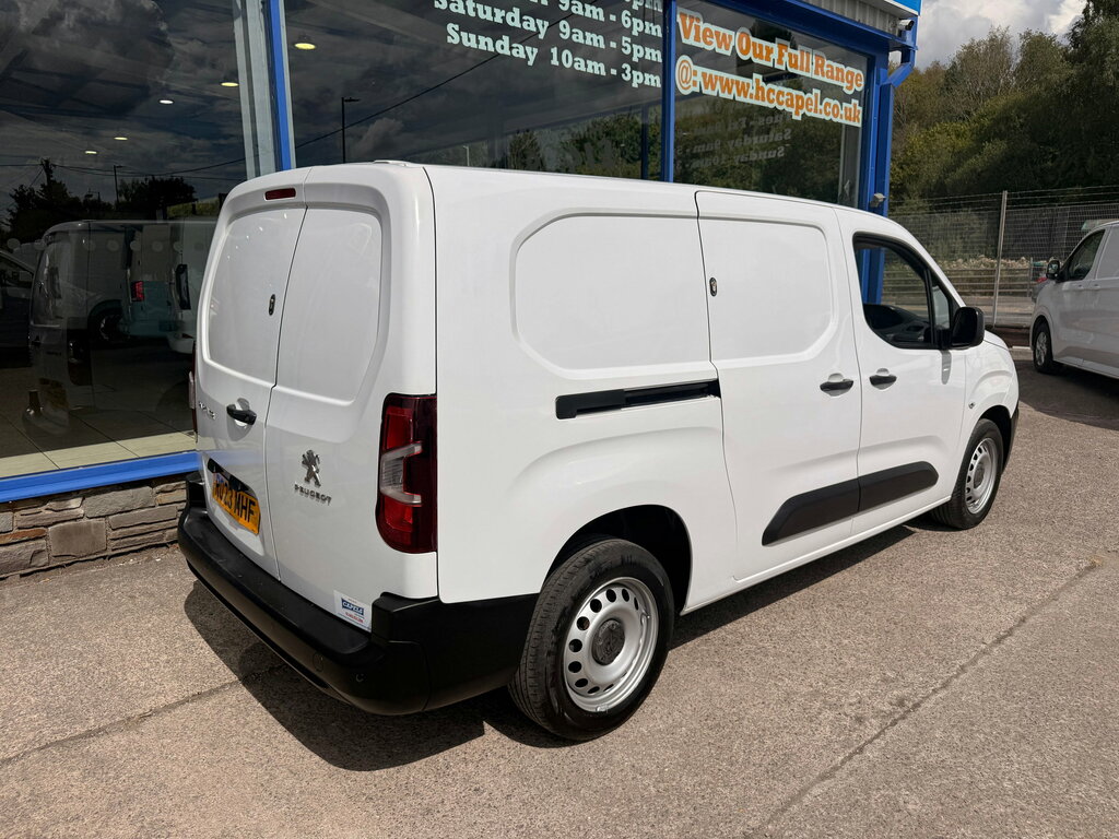 Peugeot Partner 1.5 Bluehdi 950 Professional Premium Long Panel White #6
