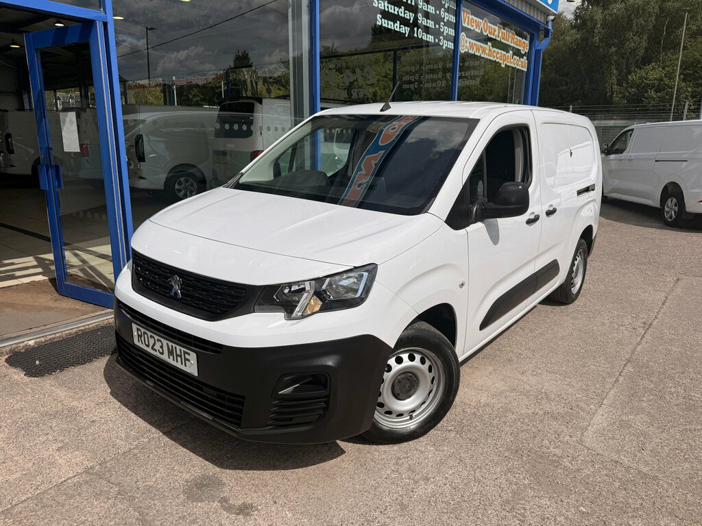 Peugeot Partner 1.5 Bluehdi 950 Professional Premium Long Panel White