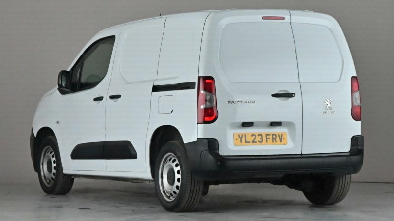 Peugeot Partner 1.5 Bluehdi 1000 Professional Premium Standard P White #3