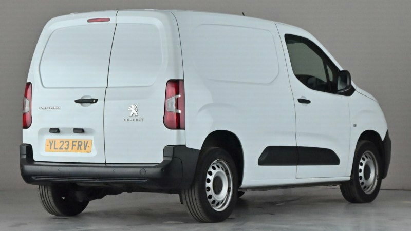 Peugeot Partner 1.5 Bluehdi 1000 Professional Premium Standard P White #4