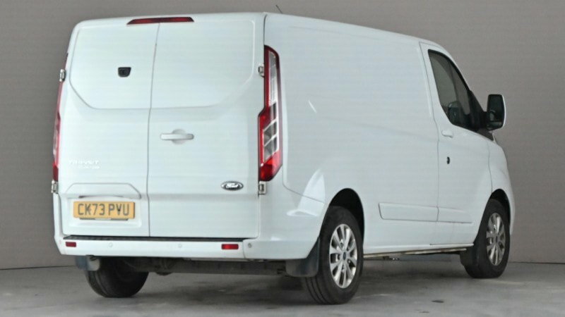 Ford Transit Custom 2.0 300 Ecoblue Limited Panel Van Manua CK73PVU White #4