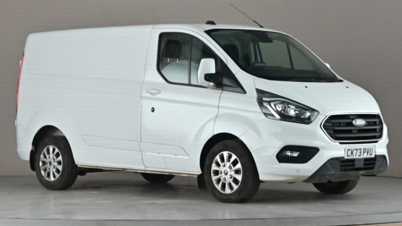 Ford Transit Custom 2.0 300 Ecoblue Limited Panel Van Manua CK73PVU White #2