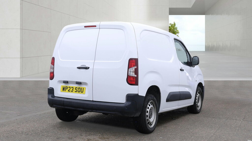 Vauxhall Combo 1.5 Turbo D 2300 Prime Panel Van WP23SOU White #3