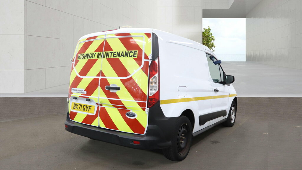 Ford Transit Connect 1.5 200 Ecoblue Leader Panel Van White #3