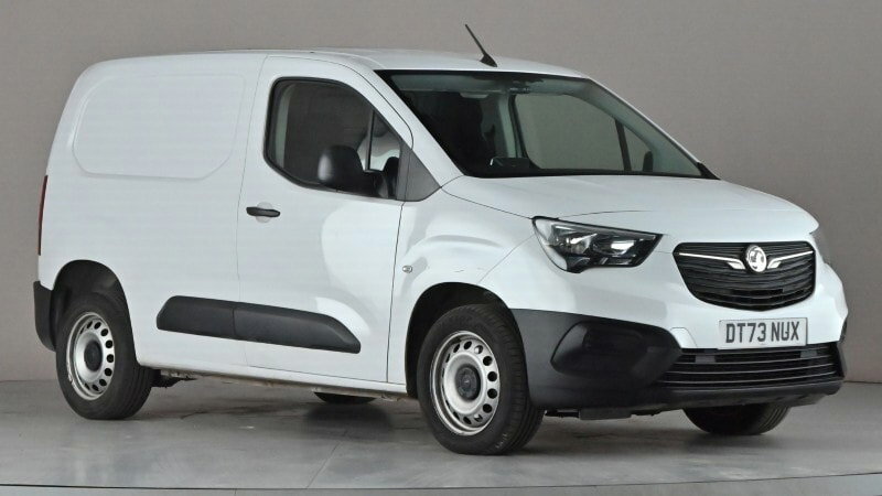 Vauxhall Combo 1.5 Turbo D 2300 Prime Panel Van DT73NUX White #2