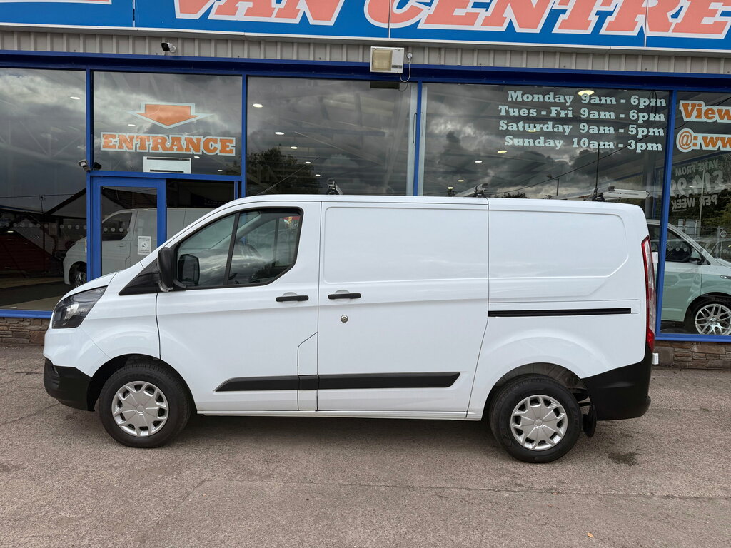 Ford Transit Custom 2.0 300 Ecoblue Leader Panel Van EA21JZD White #3