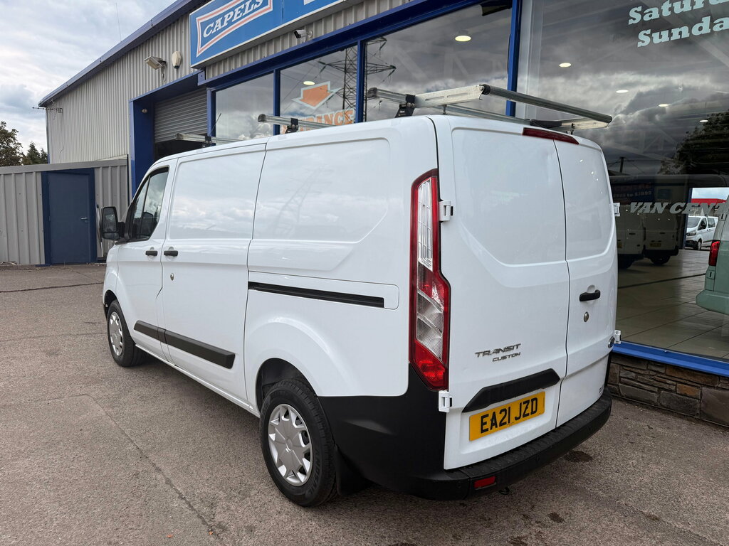 Ford Transit Custom 2.0 300 Ecoblue Leader Panel Van EA21JZD White #4