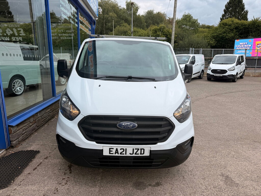 Ford Transit Custom 2.0 300 Ecoblue Leader Panel Van EA21JZD White #2