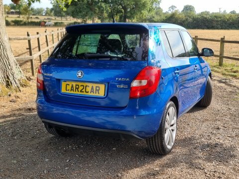 Skoda Fabia Vrs Dsg Blue #5