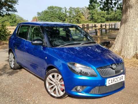 Skoda Fabia Vrs Dsg Blue #2