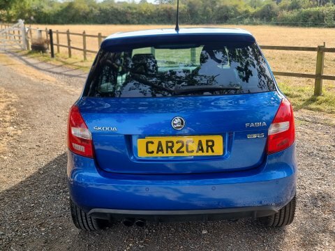 Skoda Fabia Vrs Dsg Blue #6
