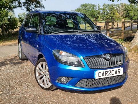 Skoda Fabia Vrs Dsg Blue