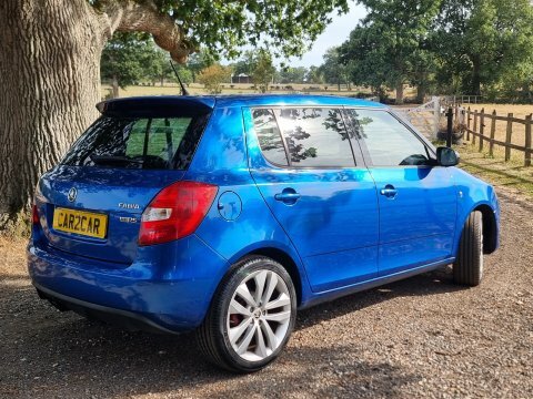 Skoda Fabia Vrs Dsg Blue #4
