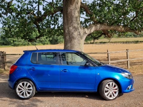 Skoda Fabia Vrs Dsg Blue #3