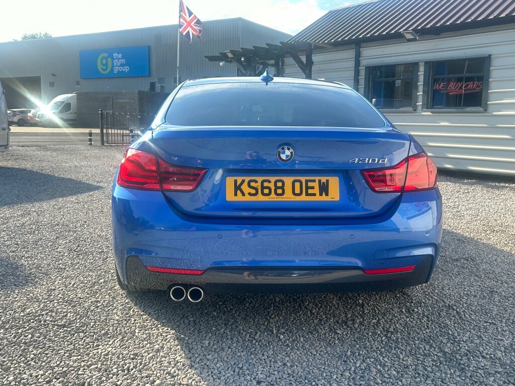 BMW 4 Series Gran Coupe 3.0 430D M Sport Hatchback Euro 6 Blue #6