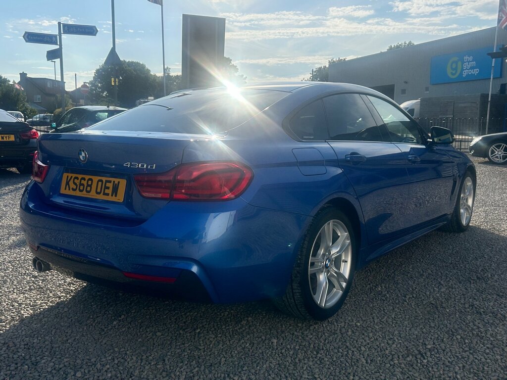 BMW 4 Series Gran Coupe 3.0 430D M Sport Hatchback Euro 6 Blue #5