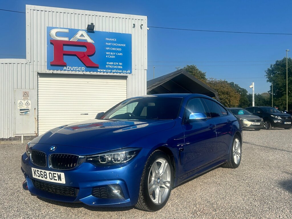 BMW 4 Series Gran Coupe 3.0 430D M Sport Hatchback Euro 6 Blue