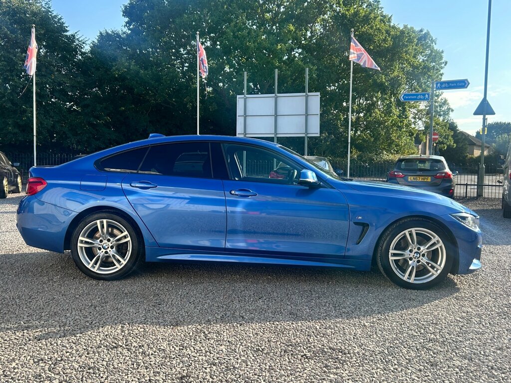 BMW 4 Series Gran Coupe 3.0 430D M Sport Hatchback Euro 6 Blue #4