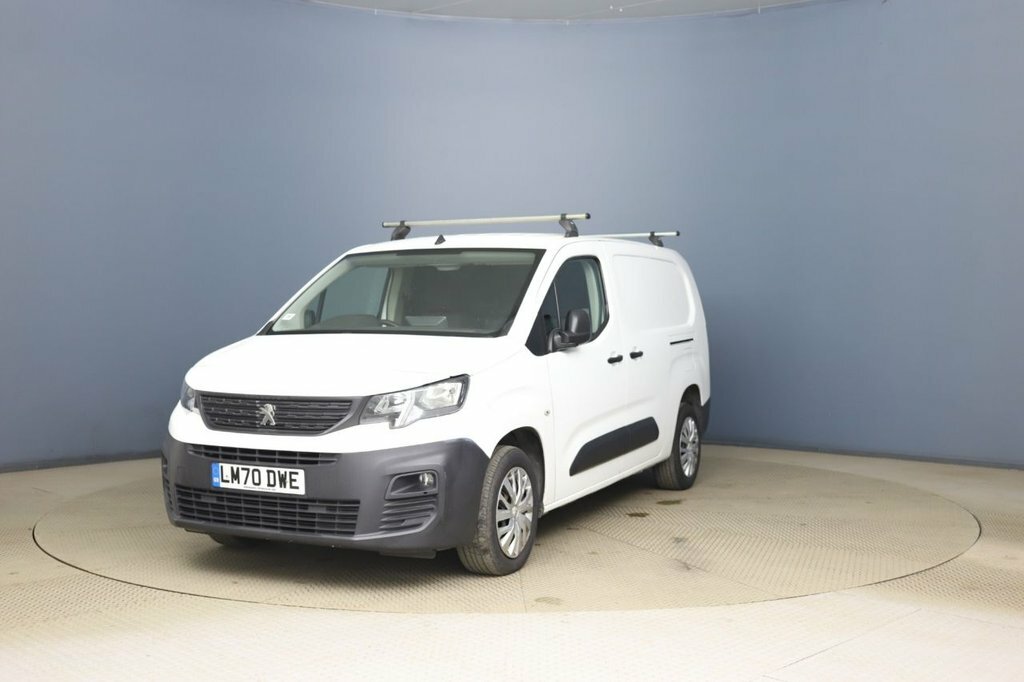 Peugeot Partner 1000 1.5 Bluehdi 100 Professional Van White #9
