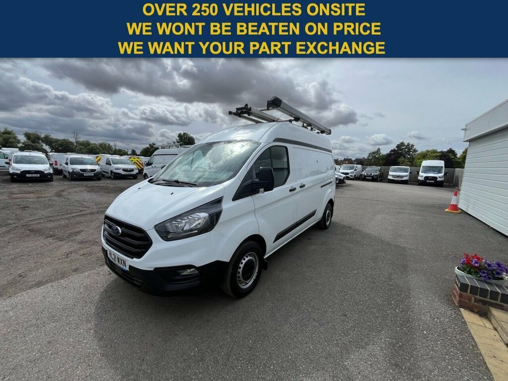 Ford Transit Custom 2L Leader HL21WXN White #2