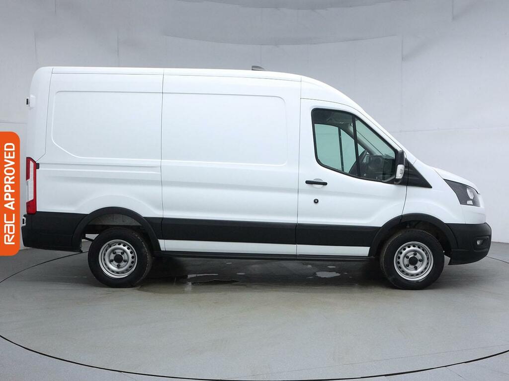Ford Transit Custom 2.0 350 Ecoblue Leader Panel Van DL73FNZ White #3
