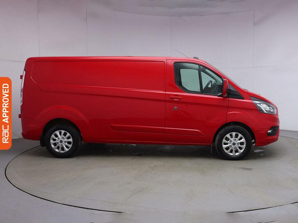 Ford Transit Custom 2.0 320 Ecoblue Limited Panel Van Manua YT22YCZ Red #4